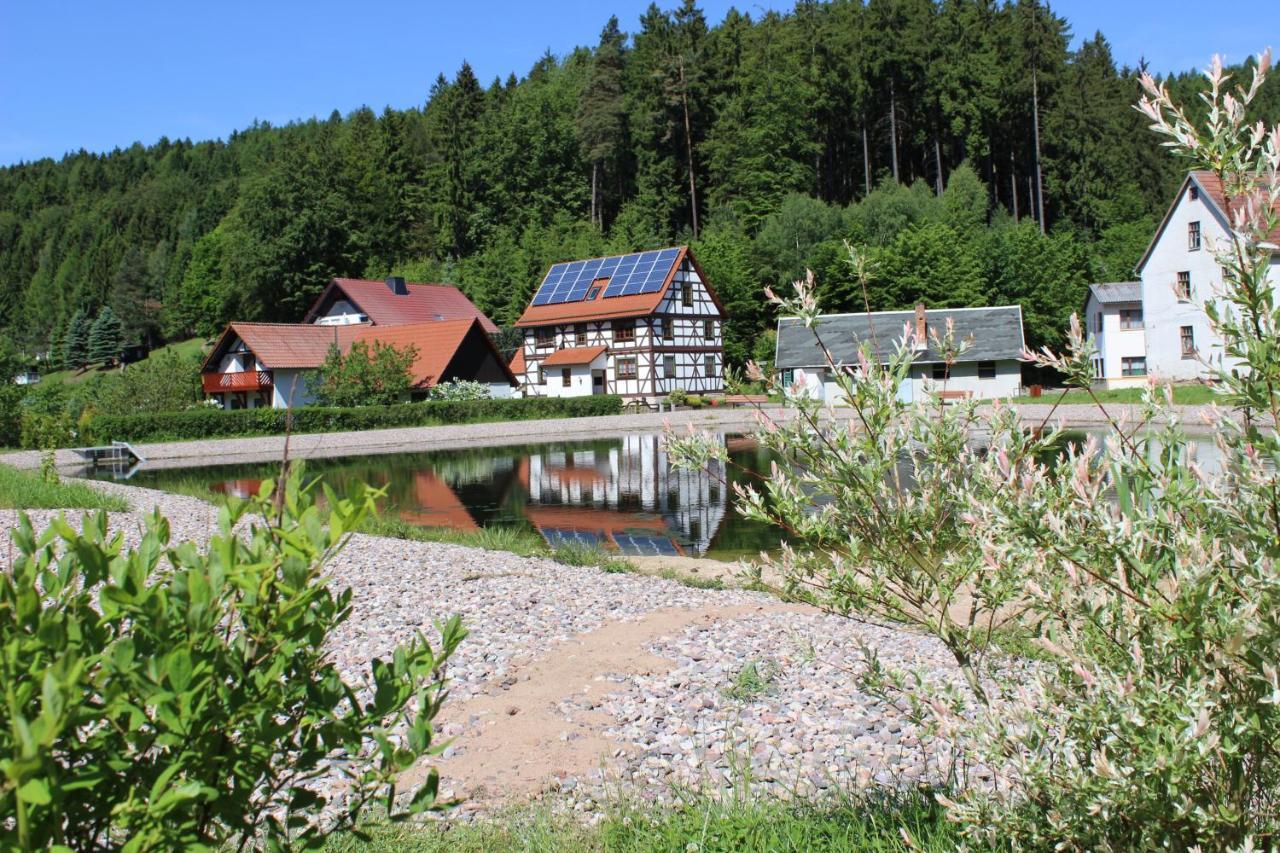 Ferienwohnung Nuessleshof Fambach Exteriör bild
